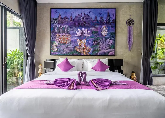 Capung Asri Eco Luxury With Private Pool Couette-café